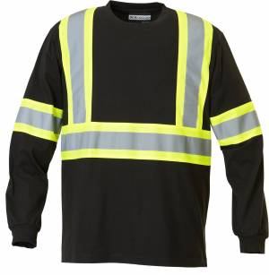 Custom Safety Long Sleeve T-Shirts 