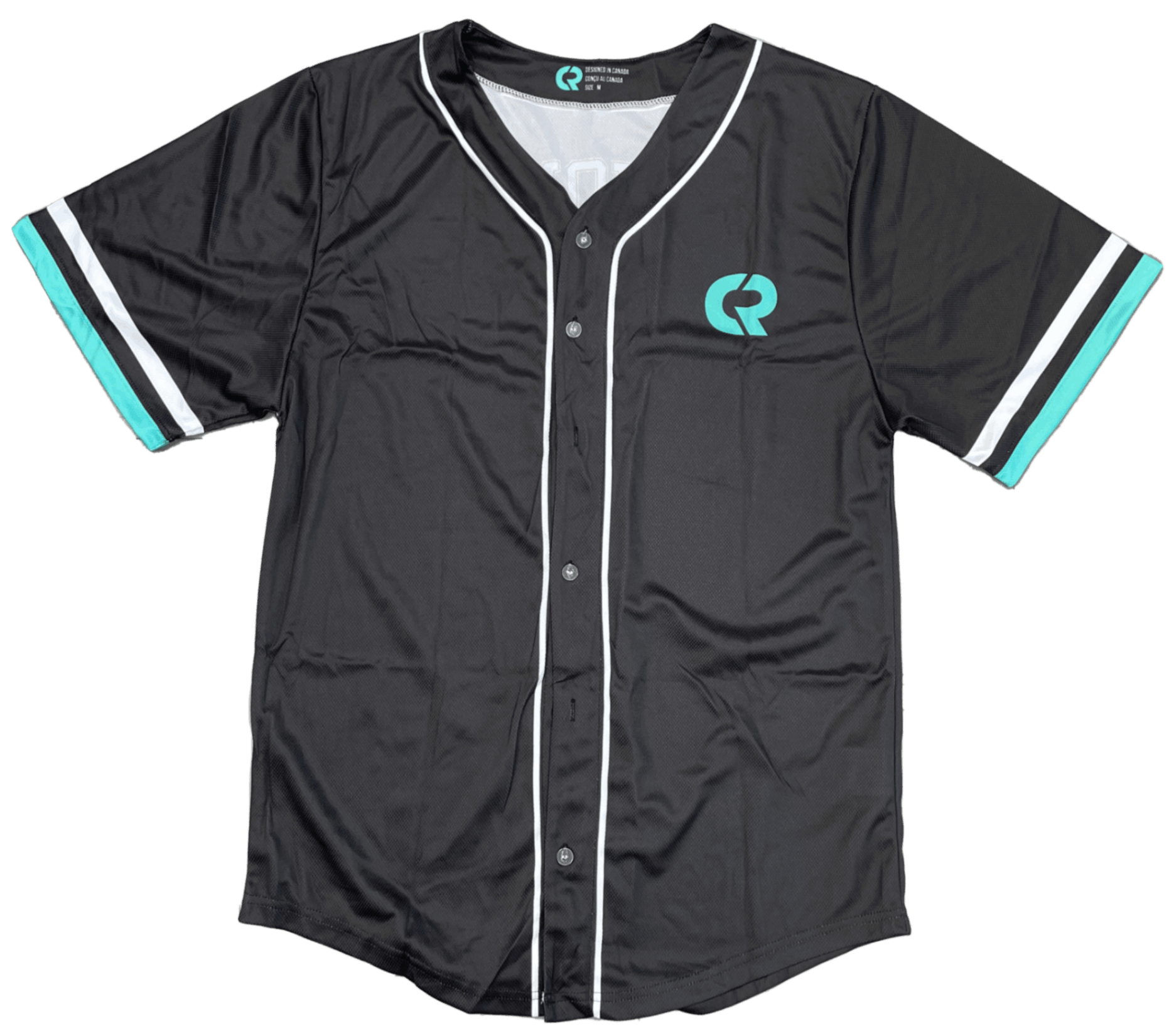 Custom Sublimated Button Up Youth Baseball Jersey - Coastal Reign