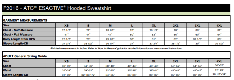 esactive hoodie